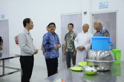 Apresiasi Kelengkapan Fasilitas, Pemprov Kalsel Resmikan Satuan Pelayanan Pemenuhan Gizi Kelayan Timur