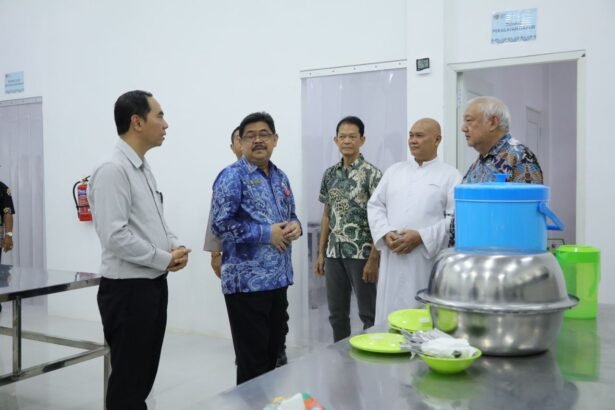 Apresiasi Kelengkapan Fasilitas, Pemprov Kalsel Resmikan Satuan Pelayanan Pemenuhan Gizi Kelayan Timur