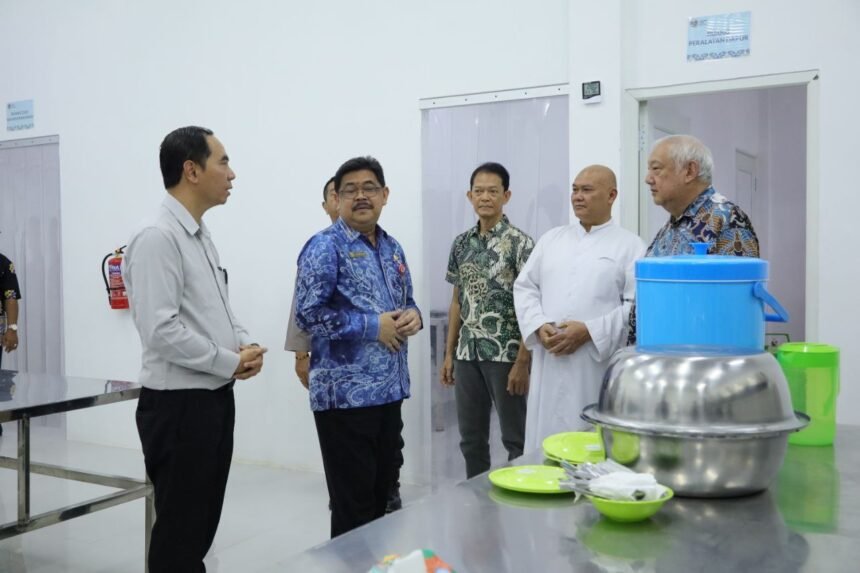 Apresiasi Kelengkapan Fasilitas, Pemprov Kalsel Resmikan Satuan Pelayanan Pemenuhan Gizi Kelayan Timur