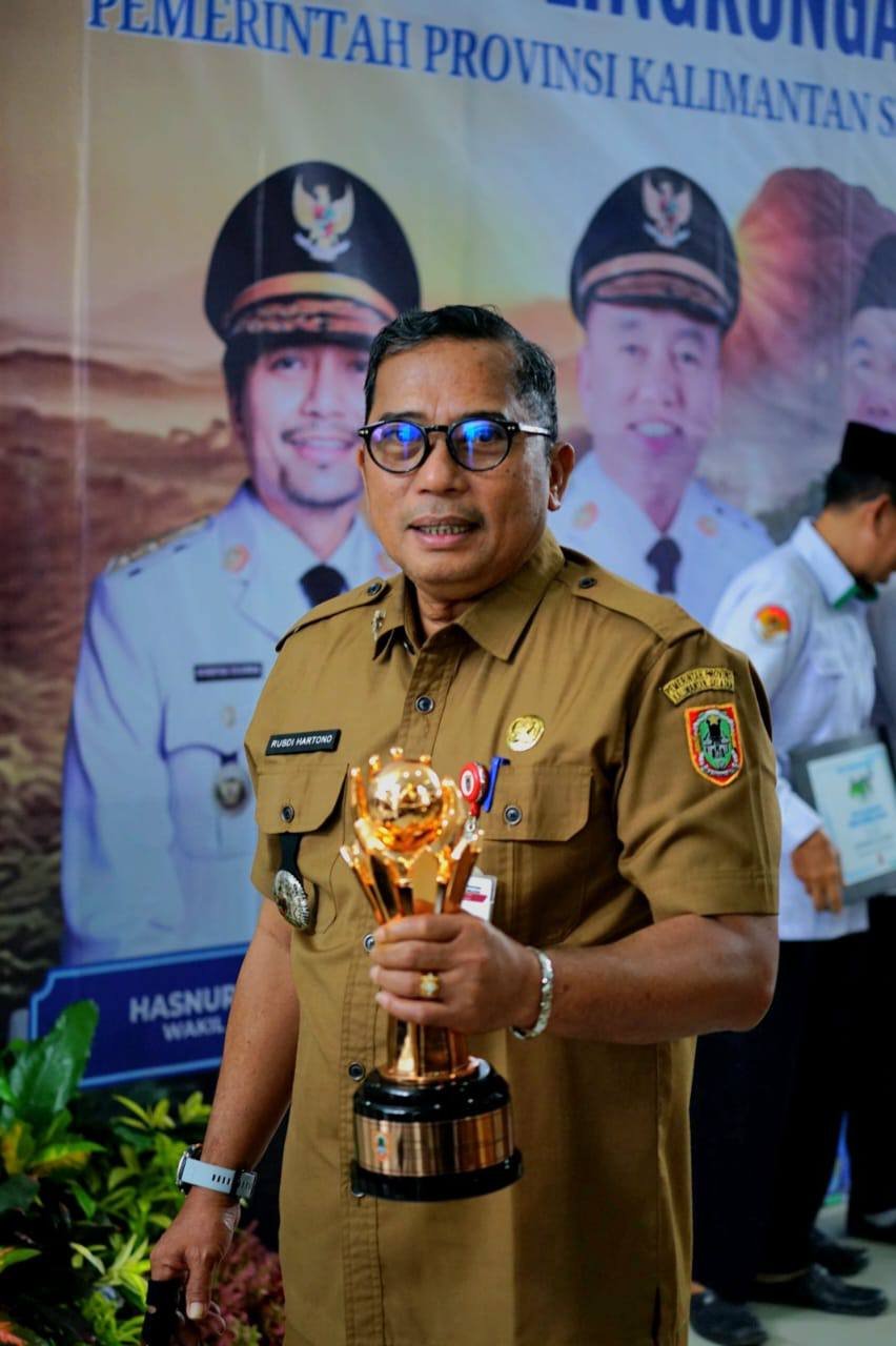 Penghargaan Perkantoran Rendah Karbon dan Berketahanan Iklim Tahun 2026, Dislutkan Kalsel Raih Peringkat Ke-3