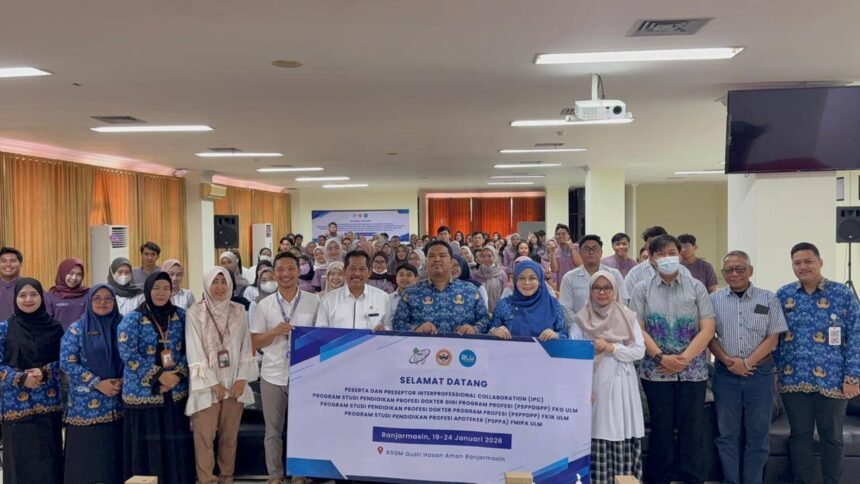 RSGM Gusti Hasan Aman dan FKG ULM Perkuat Kolaborasi Lintas Profesi melalui IPC
