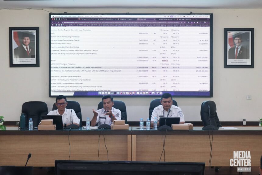 Sosialisasikan e-Monev Versi 2, Bappeda Kalsel Dorong Penguatan Monitoring Pembangunan Daerah