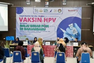 Dukung Pencegahan Kanker Serviks, 290 Peserta Ikuti Vaksin HPV di BBPOM Banjarbaru