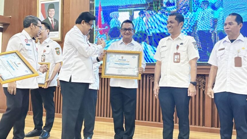 Disdag Kalsel Raih Peringkat Ketiga SKPD Dalam Ajang Kalsel Procurement Award 2026