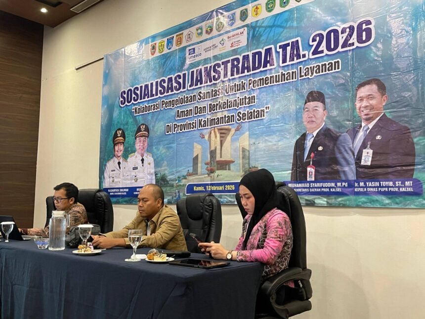 PUPR Kalsel Perkuat Kolaborasi 13 Kabupaten/Kota Capai Target 100 Persen Akses Air Minum dan Sanitasi Aman 2029