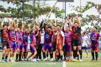 Plt Kepala Dinas ESDM Kalsel Apresiasi Fun Football Antar SKPD, Perkuat Silaturahmi dan Kekompakan ASN
