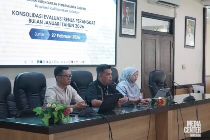 Tindak Lanjut Hasil Entry Meeting BPK RI, Bappeda Kalsel Gelar Konsolidasi Evaluasi Renja Januari 2026 dan Sosialisasi SIPD e-Dalev