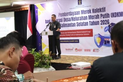 Pemberdayaan Merek Kolektif Koperasi Desa/Kelurahan Merah Putih Digelar di Banjarmasin