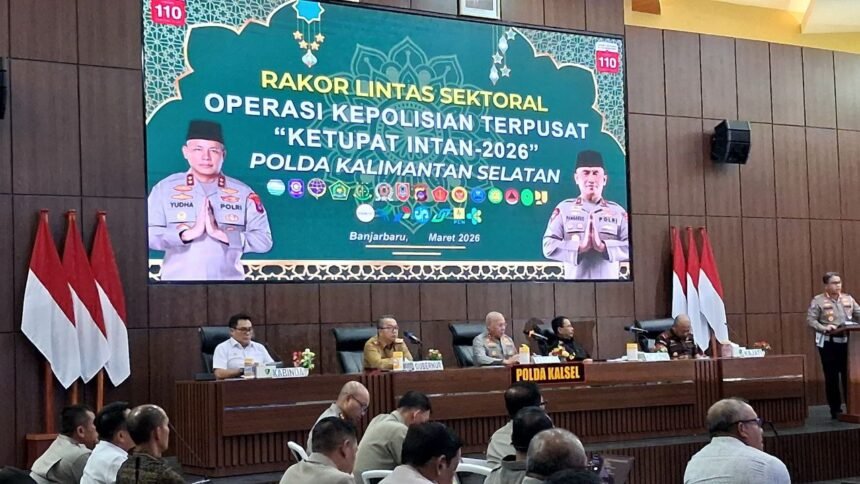 Pemprov Kalsel dan Polda Perkuat Koordinasi, Wujudkan Idulfitri Aman dan Nyaman bagi Masyarakat