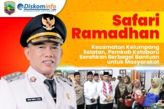 Safari Ramadhan 1447 H di Kelumpang Selatan, Pemkab Kotabaru Serahkan Berbagai Bantuan untuk Masyarakat