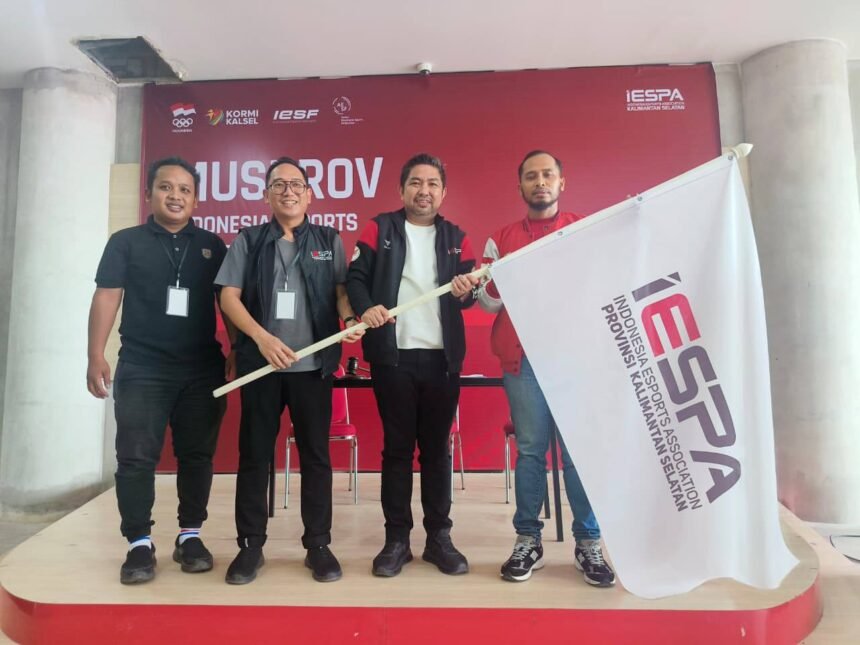 Bang Dhin Kembali Nahkodai IESPA Kalsel, Fokus Perkuat Organisasi dan Prestasi Esports