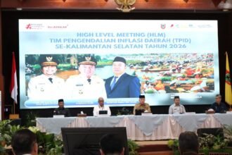 Pemprov Kalsel Bahas Strategi Tekan Inflasi Jelang Idulfitri