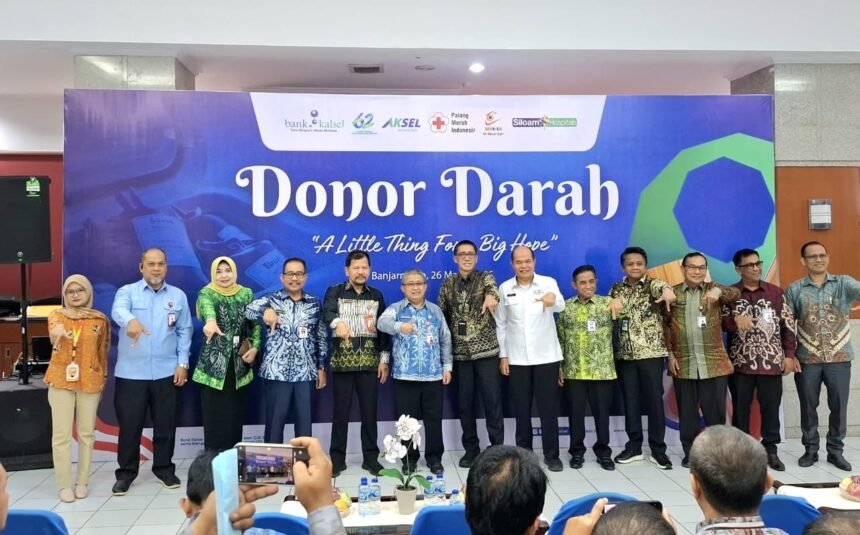 Bank Kalsel Gelar Donor Darah HUT ke-62, Pemprov Kalsel Beri Apresiasi Tinggi