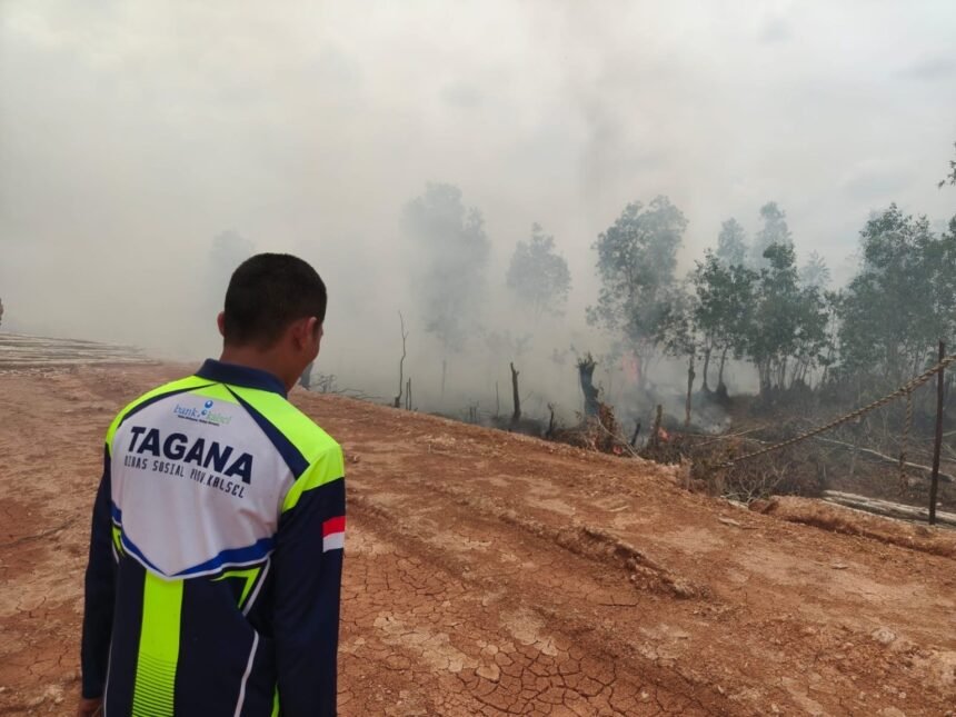 Masuk Musim Kemarau, Dinsos Kalsel Perkuat Kesiapsiagaan Karhutla