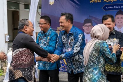 Halal Bihalal, Civitas RSUD Ansari Saleh Perkuat Kebersamaan dan Komitmen Pelayanan