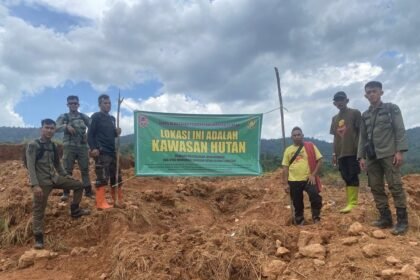 Pendekatan Humanis, Dishut Kalsel Tertibkan PETI di Tahura Sultan Adam