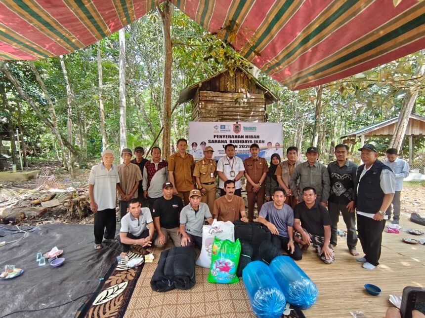 Dislautkan Kalsel Salurkan Bantuan Hibah Sarana Budidaya Ikan Gabus