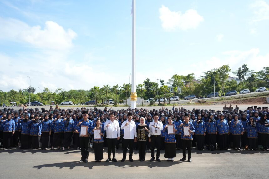 872 PNS Kotabaru Resmi Dilantik, Pemkab Tekankan Disiplin dan Loyalitas ASN
