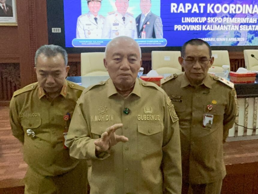 Pemprov Kalsel Tegaskan Tidak Terapkan WFH, Gubernur Muhidin: Kinerja ASN Harus Tetap Optimal