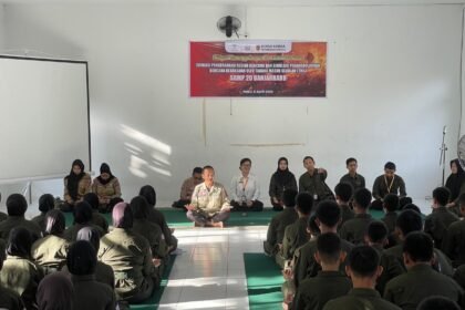 SRMP 20 Banjarbaru Gelar Edukasi Mitigasi Bencana, Libatkan 100 Siswa dalam Simulasi Tanggap Darurat