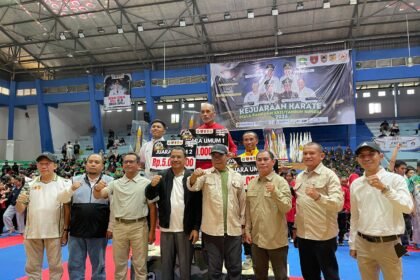 Kejuaraan Karate Pangdam XXII 2026 Sukses, Forki Kabupaten Tanah Laut Raih Juara Umum
