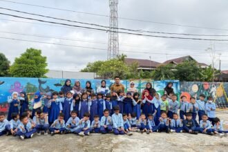 Edukasi Pemilahan Sampah Sejak Usia Dini, PAUD Citra Indonesia Terima Kunjungan Lurah Guntung Paikat