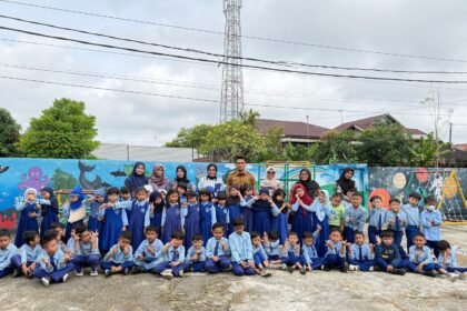 Edukasi Pemilahan Sampah Sejak Usia Dini, PAUD Citra Indonesia Terima Kunjungan Lurah Guntung Paikat