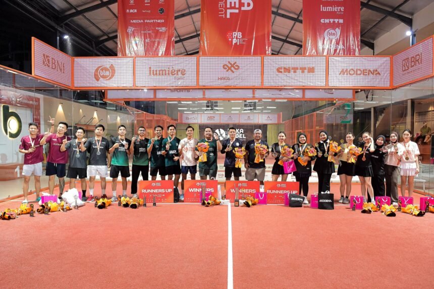 HAKA Padel 2026 Dongkrak Popularitas Padel di Kalsel, Peserta Membludak hingga Luar Daerah