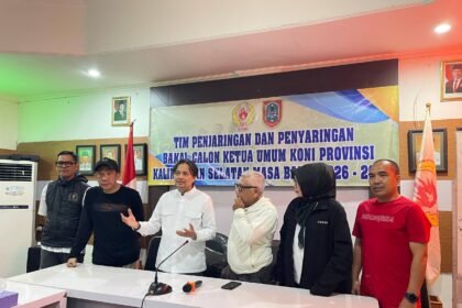 Datangi Koni Kalsel, Hasnuryadi Konsultasi Regulasi Larangan AD/ART Ketua KONI 