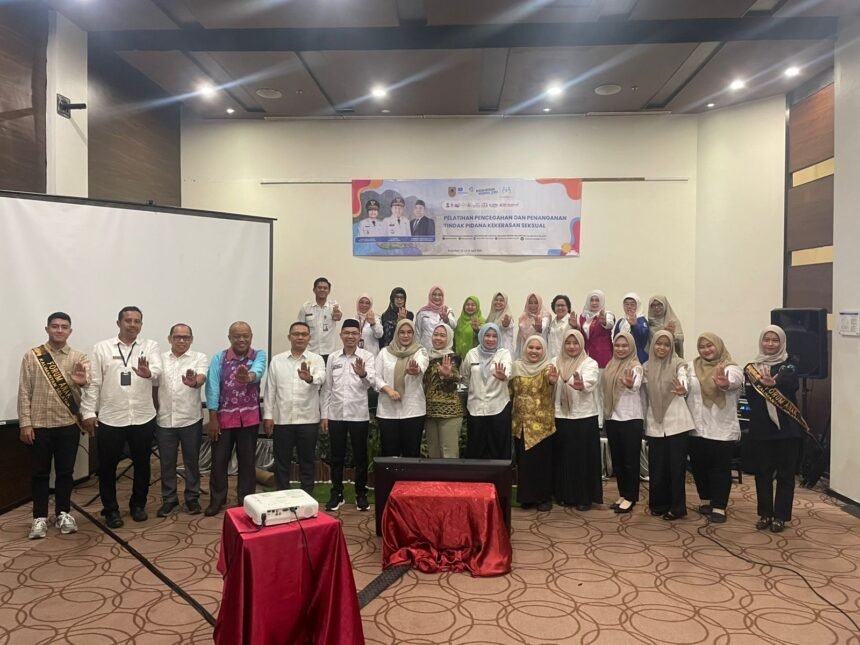 Perkuat Kapasitas Tenaga Layanan UPTD PPA, DP3AKB Provinsi Kalsel Gelar Pelatihan Pencegahan dan Penanganan TPKS