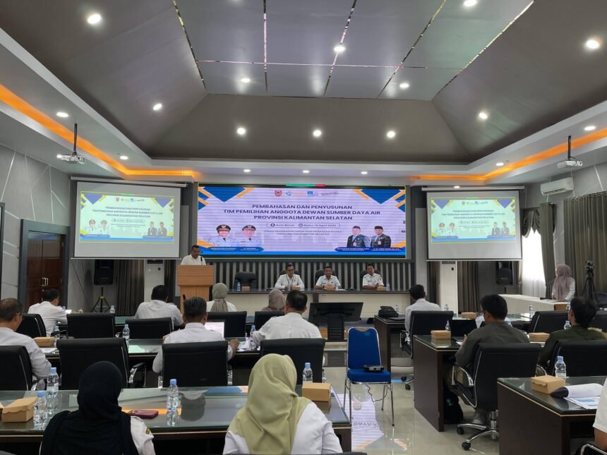 Kalsel Matangkan Pembentukan Dewan Sumber Daya Air, Perkuat Koordinasi Penanganan Banjir hingga Kekeringan