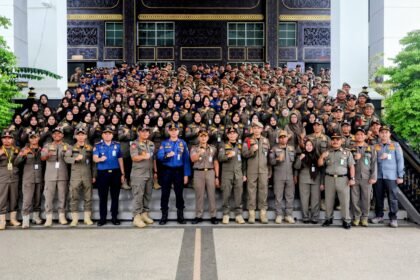 Satpol PP dan Damkar Kalsel Tetap WFO, Pastikan Pelayanan Publik Tetap Optimal