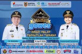 Ratusan Peserta Siap Meriahkan Gowes Starling, Dispora Kalsel Gaungkan Semangat Kartini Lewat Olahraga