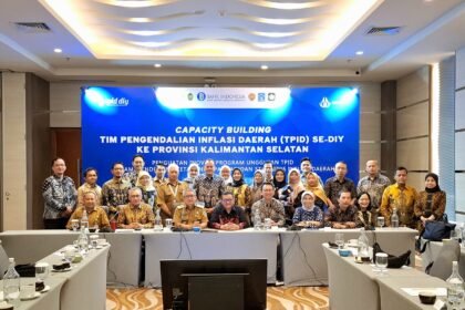 TPID se-DIY Laksanakan Capacity Building dan Study Visit ke Kalsel, Perkuat Sinergi Pengendalian Inflasi