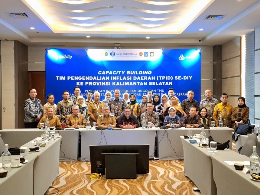 TPID se-DIY Laksanakan Capacity Building dan Study Visit ke Kalsel, Perkuat Sinergi Pengendalian Inflasi