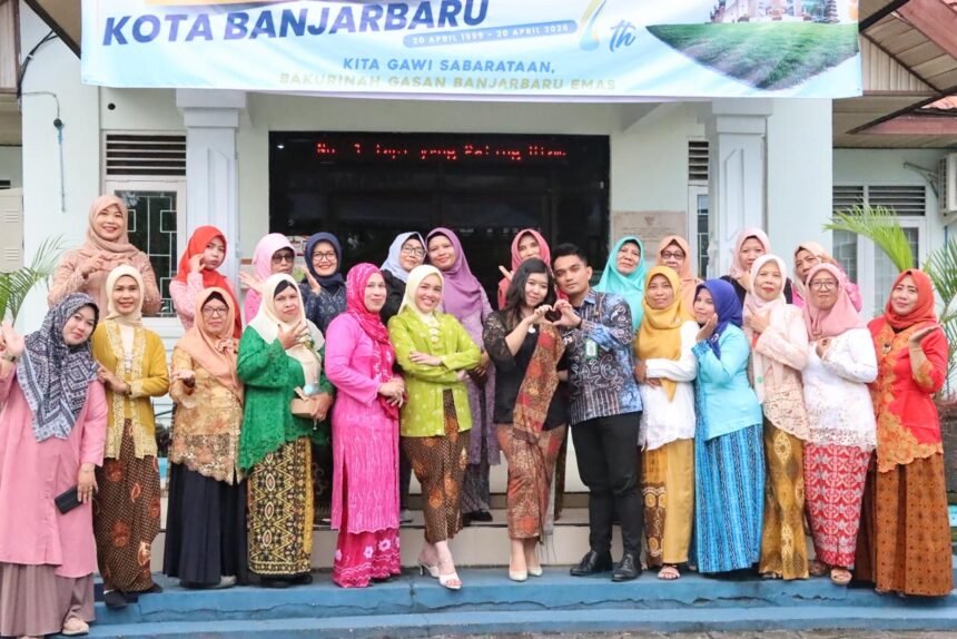 Tingkatkan Kapasitas dan Kesadaran Perempuan, TP PKK Kelurahan Guntung Paikat Peringati Hari Kartini