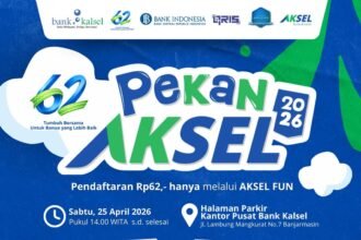 Bank Kalsel Ajak Anak-Anak Ikuti Lomba Mewarnai di Pekan AKSEL 2026