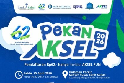 Bank Kalsel Ajak Anak-Anak Ikuti Lomba Mewarnai di Pekan AKSEL 2026
