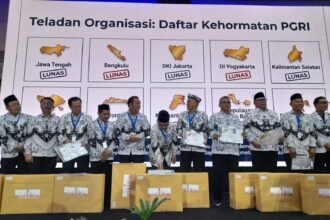 PGRI Kalsel Raih Penghargaan Nasional Tata Kelola Keuangan pada Konkernas II 2026