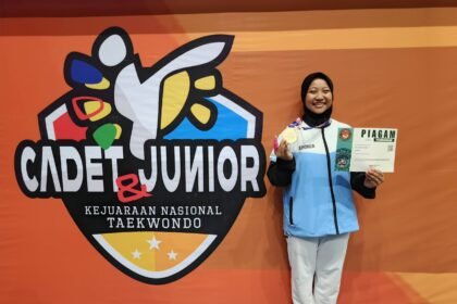 Atlet Taekwondo SPOBDA Kalsel Sumbang Medali di Kejurnas 2026 Samarinda
