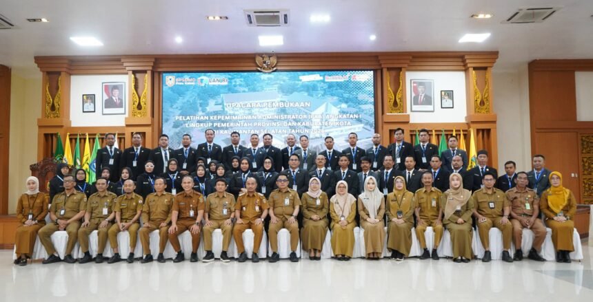 PKA Angkatan I Resmi Dibuka, BPSDMD Kalsel Dorong Kepemimpinan Adaptif dan Inovatif