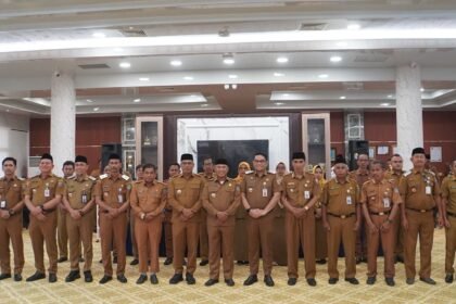 Bupati Muhammad Rusli Lantik Pejabat Tinggi Pratama, Administrator dan Pengawas di Kotabaru