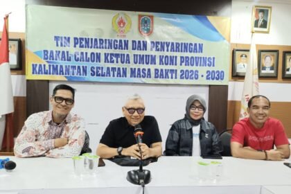 Calon Tunggal Ketua KONI Kalsel, Berkas Pendaftaran Hasnuryadi Sulaiman Memenuhi Syarat