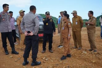 Wujudkan Pemerataan Pembangunan, Bupati Kotabaru Tinjau Lahan Pemda
