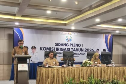 Sidang Pleno Irigasi Kalsel Fokus Percepatan Ketahanan Pangan di Tengah Perubahan Iklim