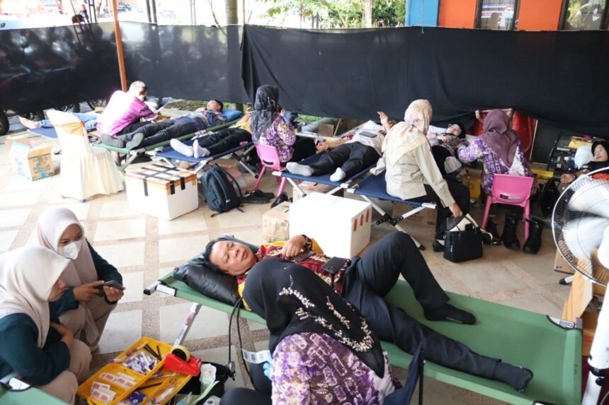 BPBD Kalsel Gelar Donor Darah dan Cek Kesehatan Gratis dalam Rangka Hari Kesiapsiagaan Bencana 2026