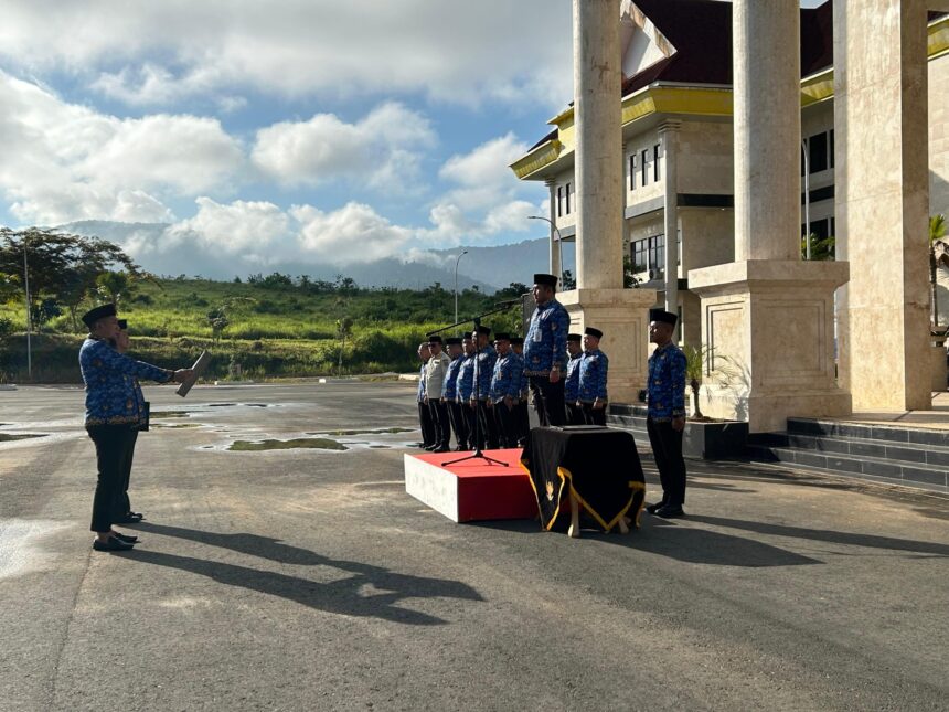 Pimpin Apel Hari Kesadaran Nasional, Ini Pesan Penting Asisten I untuk ASN Pemkab Kotabaru