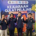 Gulat Junior Kalsel Sabet 4 Medali pada Kejuaraan Pelajar DKI Jakarta 