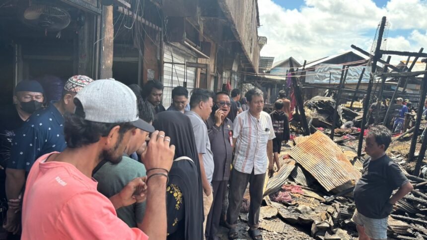 Pasokan Bawang Tetap Aman Pasca Kebakaran di Pasar Harum Manis Banjarmasin