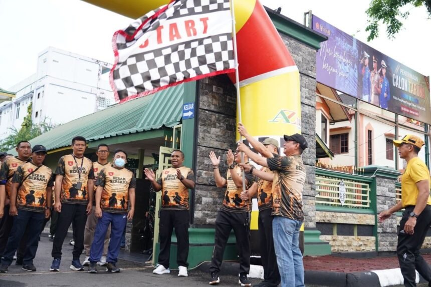 Pangdam XXII/TB dan Insan Pers Kalsel Perkuat Sinergi Lewat Olahraga Bersama